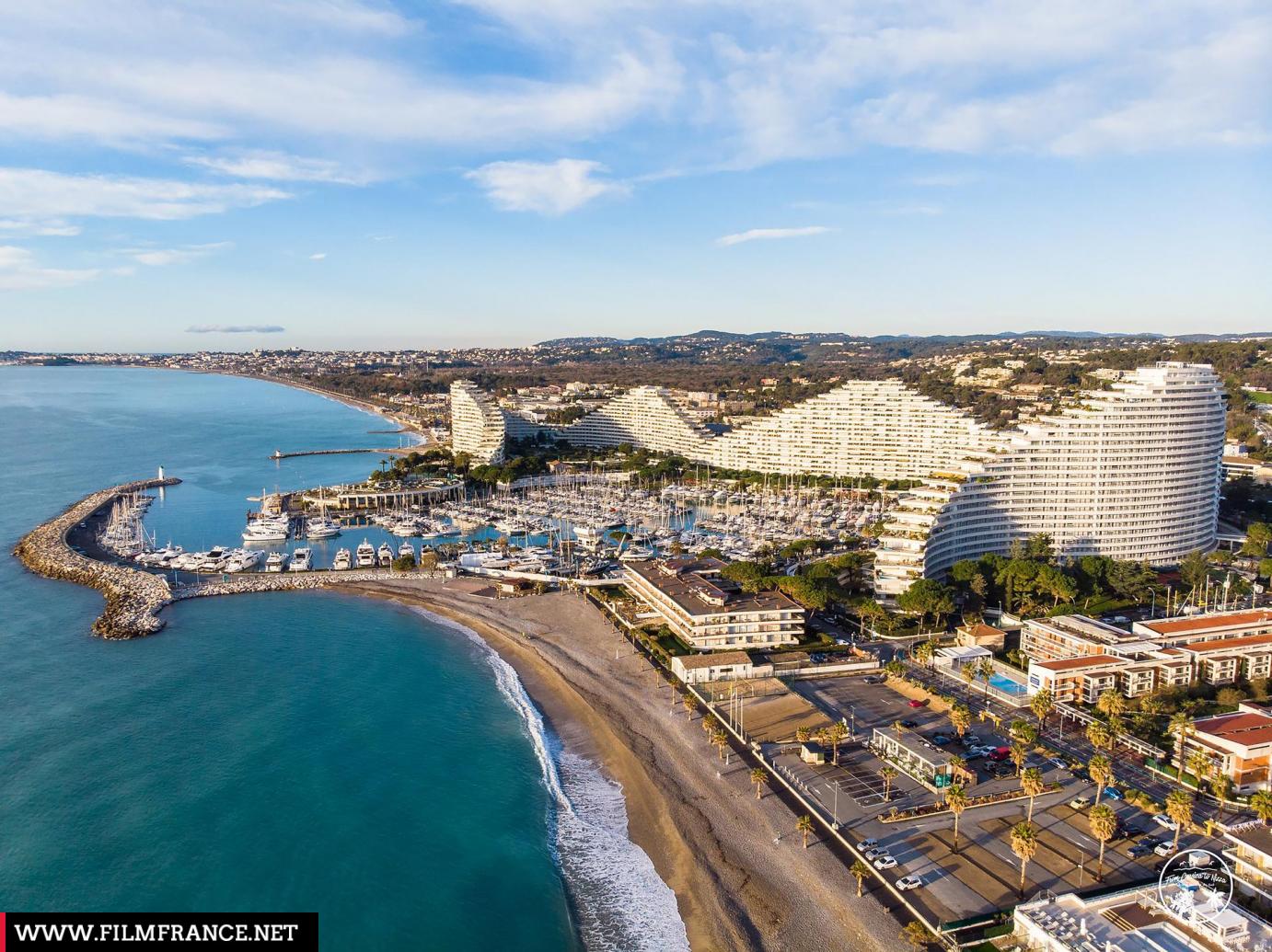 Appartement 3P sa vrtom i direktnim izlazom na plažu, Villeneuve-Loubet, Azurna obala, Francuska